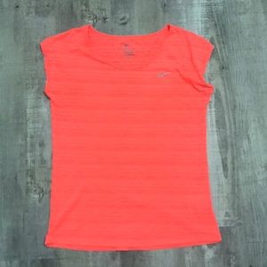 Thin neon Nike dri-fit top